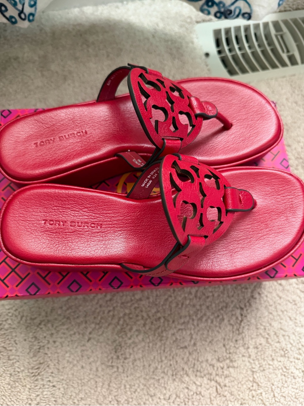 Tory Burch Miller Wedge Sandals - Picture 6 of 6